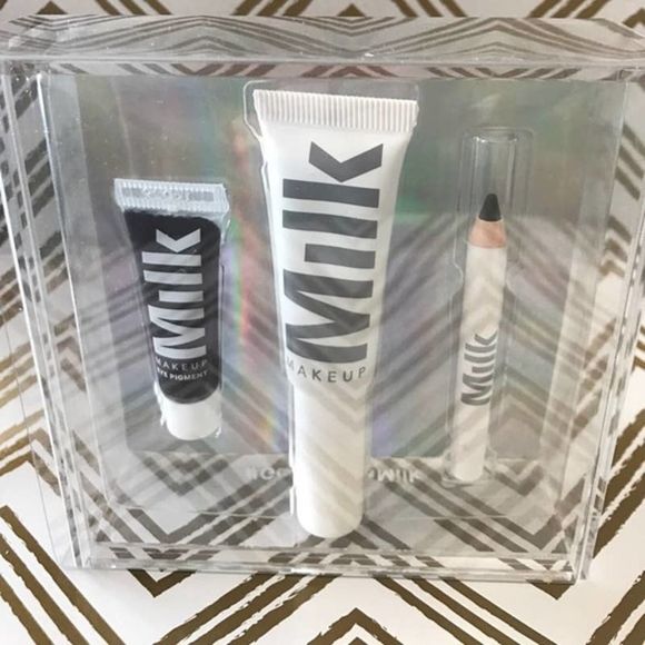 MILK MAKEUP Limited Ed Triple Threat Eye Set NWT - Picture 3 of 6